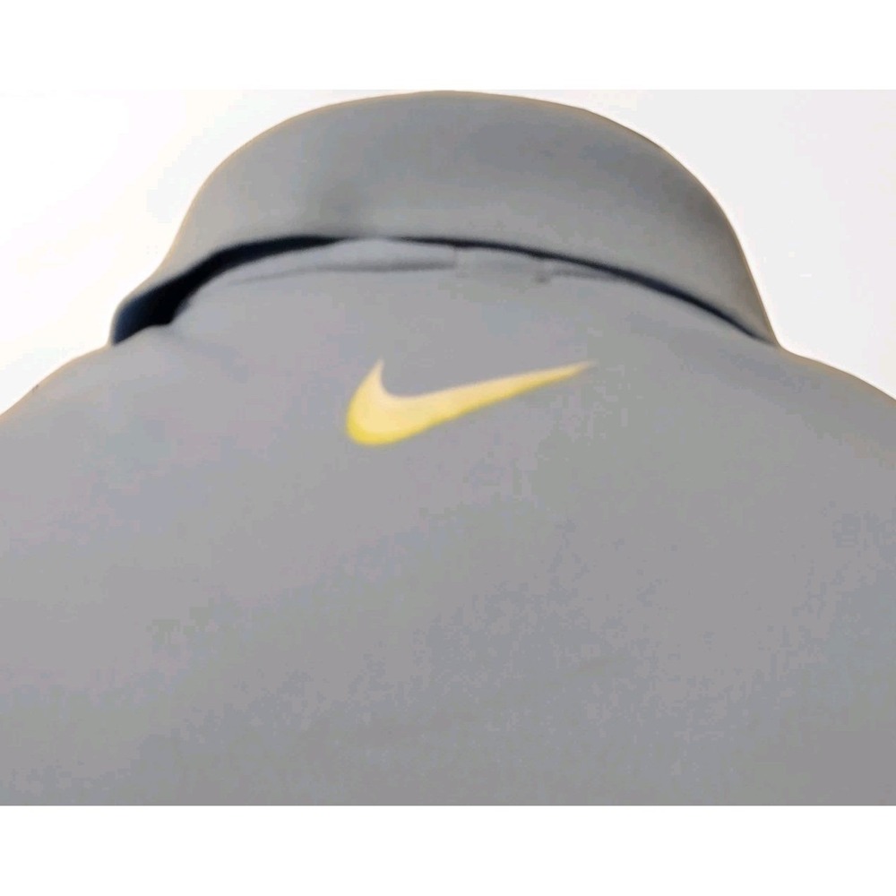 Nike Polo Shirt Men's Medium Dri Fit Golf Tour Performance PGA Swoosh Sky Blue - Picture 6 of 13